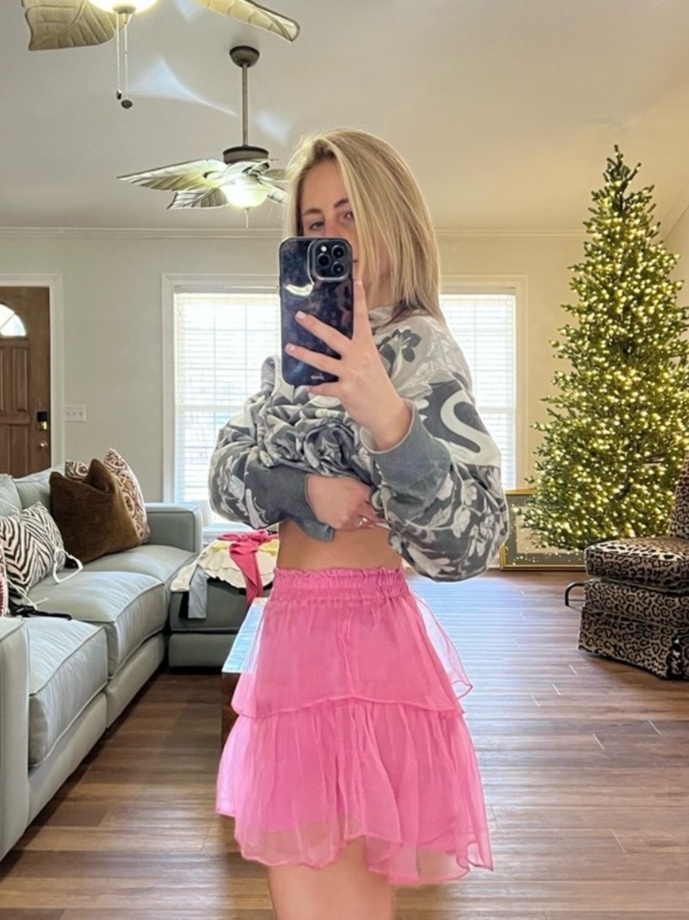 LoveShackFancy Layered Tulle Skirt